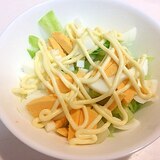 マヨネーズがうまい☆キャベツと白菜と茹で卵のサラダ